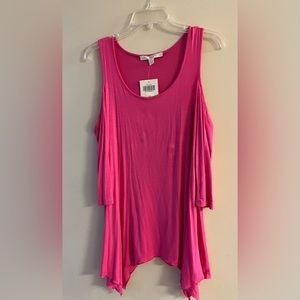NWT Boston Proper cold shoulder top